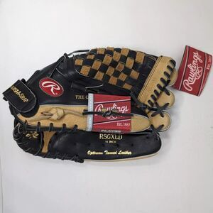 New Rawlings Softball Baseball Glove RSGXLD 14” Leather Right Hand Thrower RHT